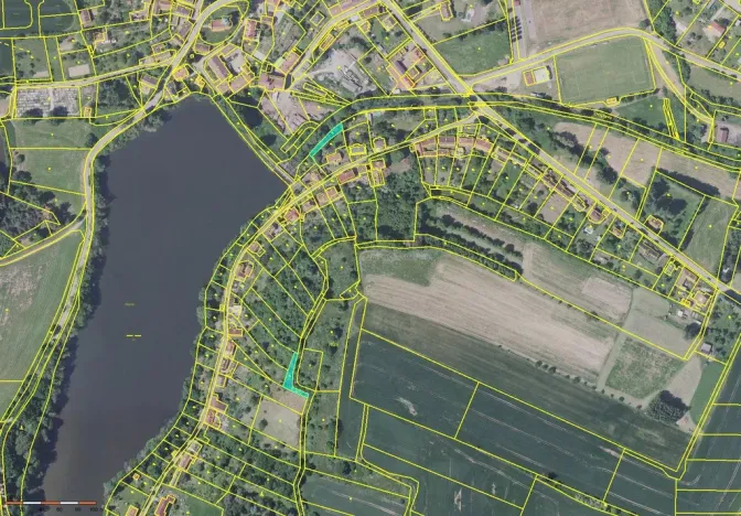 Prodej zahrady, Postupice, V Hůře, 628 m2