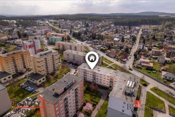 Pronájem bytu 2+1, Třemošná, Sídliště, 65 m2