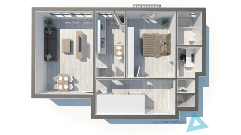 Prodej bytu 2+1, Praha - Košíře, Vrchlického, 70 m2