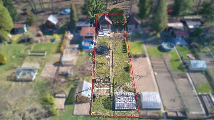 Prodej zahrady, Chomutov, 367 m2