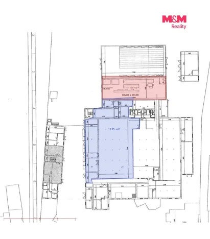 Pronájem skladu, Suchovršice, 1500 m2