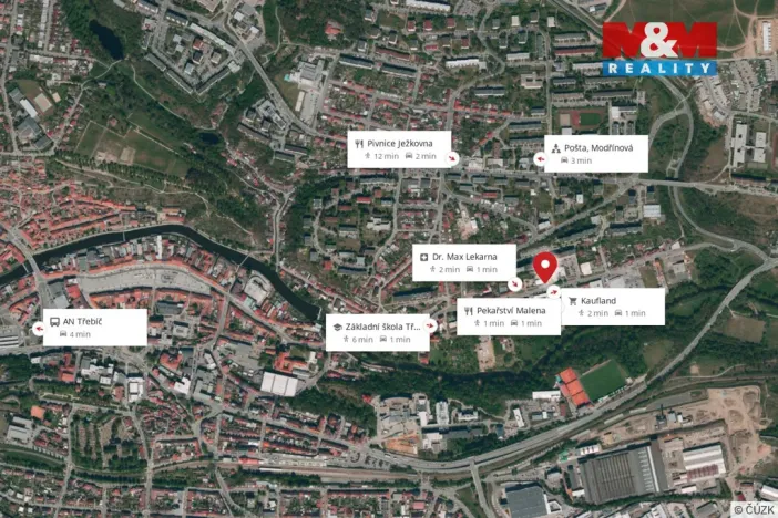 Pronájem obchodního prostoru, Třebíč - Nové Město, Brněnská, 293 m2