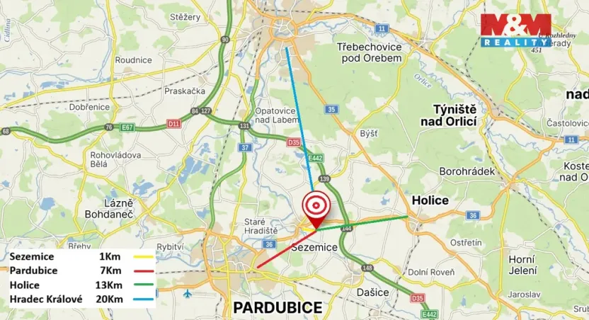 Prodej rodinného domu, Sezemice - Kladina, 98 m2