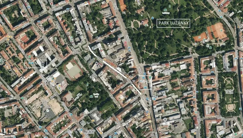 Pronájem bytu 1+1, Brno, Cihlářská, 44 m2