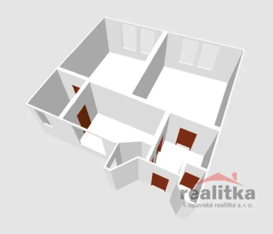 Pronájem bytu 2+1, Opava - Město, Drůbeží trh, 67 m2