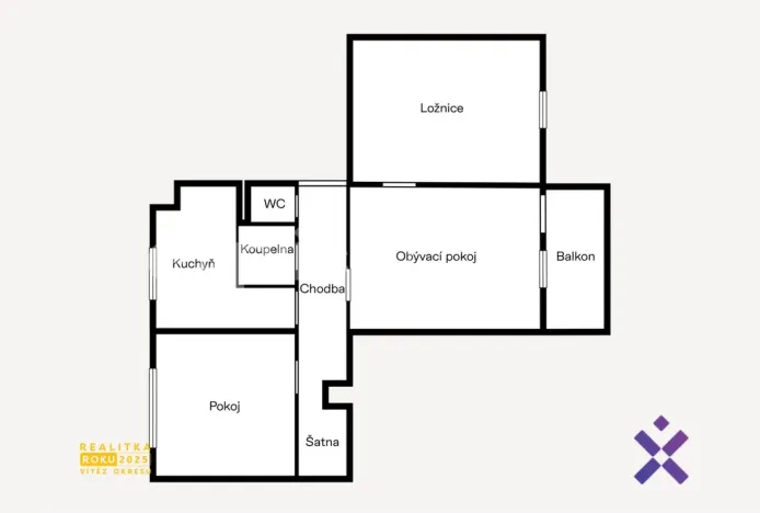 Prodej bytu 3+1, Zlín, třída Svobody, 67 m2