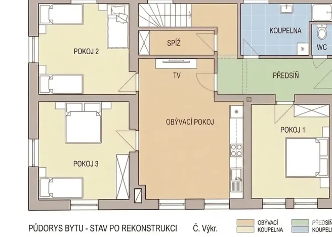 Prodej bytu 4+kk, Dolní Morava, 110 m2