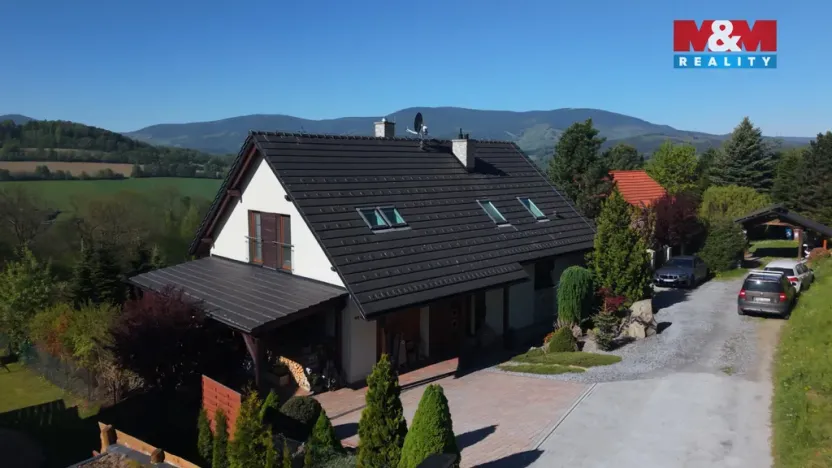 Prodej rodinného domu, Jeseník - Dětřichov, Strmá, 179 m2
