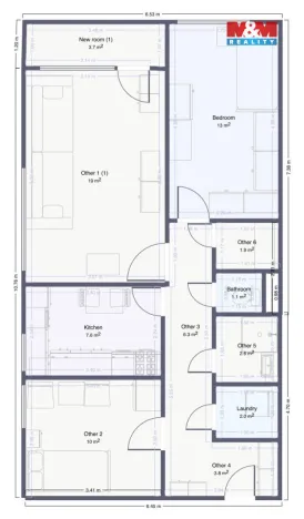 Prodej bytu 3+1, Žitovlice, 67 m2