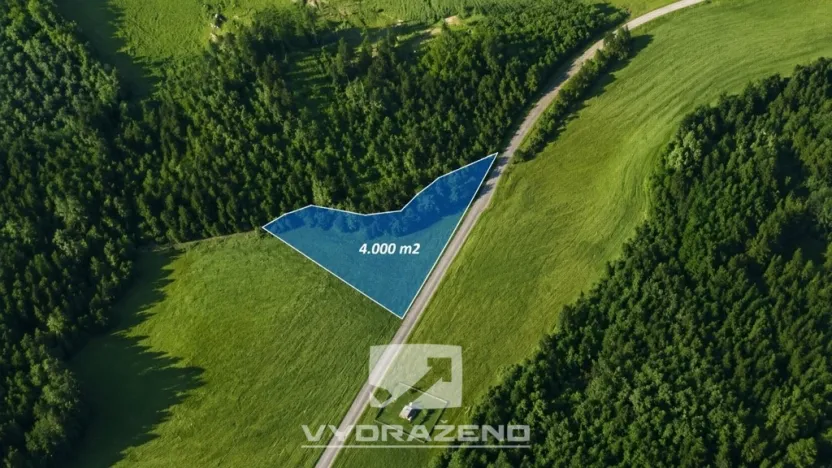 Prodej louky, Sloup, 4000 m2