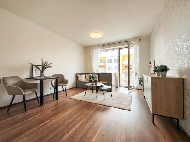 Pronájem bytu 1+kk, Milovice - Mladá, Armádní, 37 m2