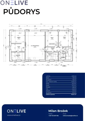 Prodej rodinného domu, Střížovice, 116 m2
