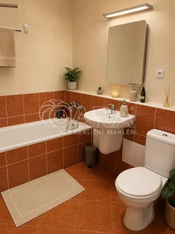 Pronájem bytu 2+kk, Praha - Vysočany, Pod Harfou, 50 m2
