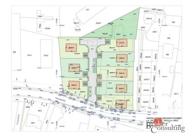 Prodej pozemku pro bydlení, Zruč-Senec - Senec, 5321 m2