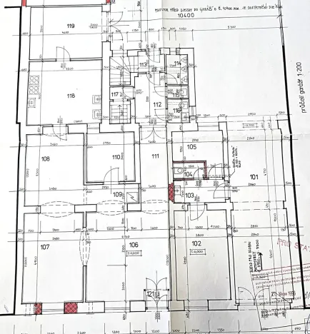 Pronájem kanceláře, Písek - Budějovické Předměstí, Sedláčkova, 110 m2