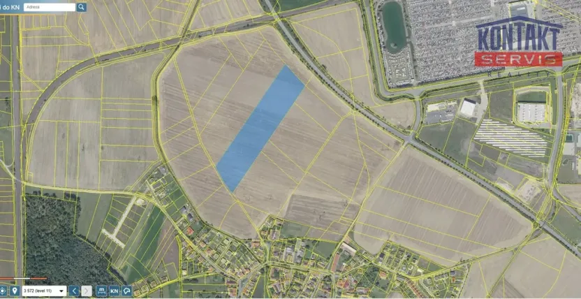 Pronájem pole, Kolín - Sendražice, 32688 m2