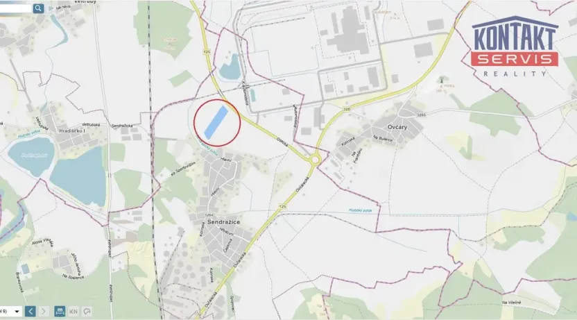 Pronájem pole, Kolín - Sendražice, 32688 m2