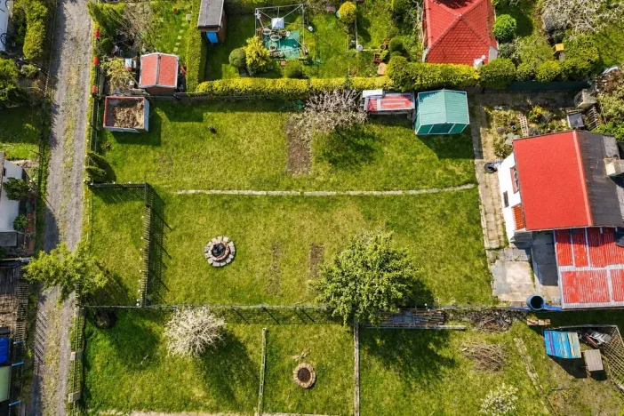 Prodej zahrady, Údlice, 387 m2