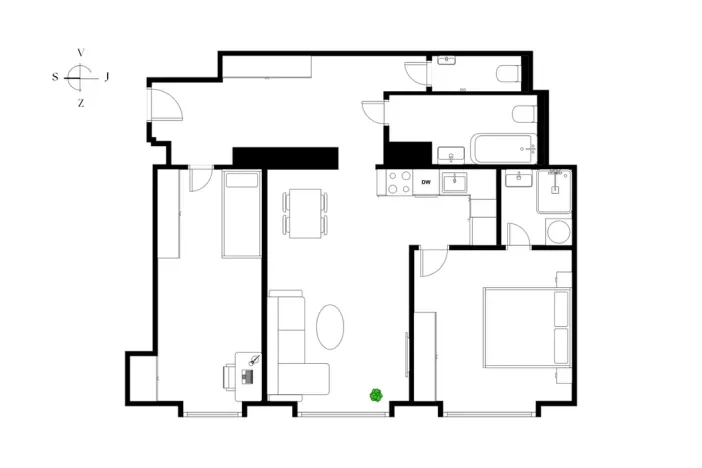 Prodej bytu 3+kk, Praha - Žižkov, Sudoměřská, 70 m2