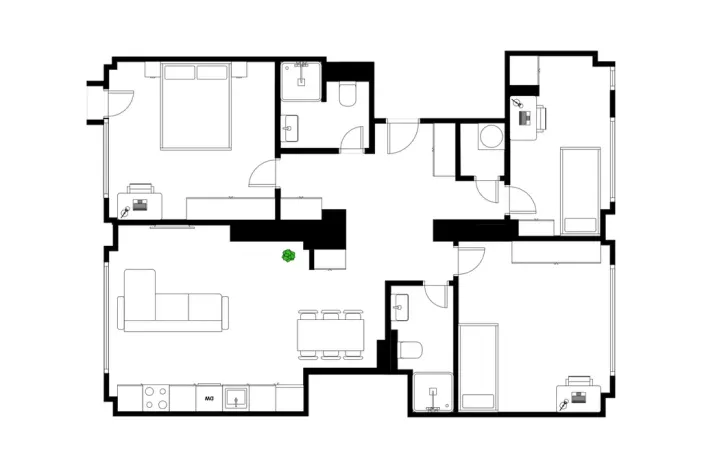 Prodej bytu 4+kk, Praha - Vršovice, Čeljabinská, 83 m2