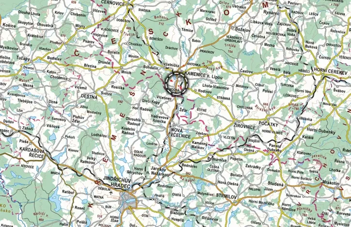 Prodej louky, Kamenice nad Lipou, 28890 m2