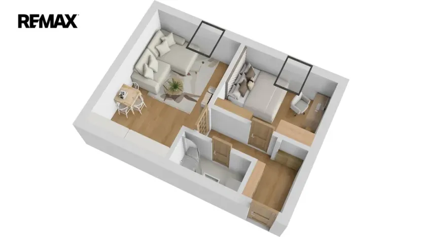 Prodej bytu 2+kk, Lanškroun - Žichlínské Předměstí, Dobrovského, 35 m2