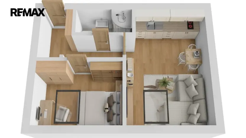 Prodej bytu 2+kk, Lanškroun - Žichlínské Předměstí, Dobrovského, 35 m2