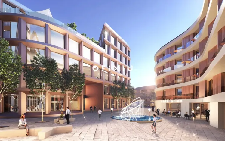 Pronájem kanceláře, Praha - Michle, Vyskočilova, 500 m2