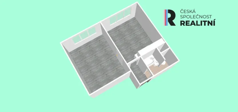 Pronájem bytu 1+1, Žatec, Mládežnická, 36 m2