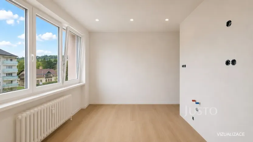 Prodej bytu 2+1, Písek - Budějovické Předměstí, Budovatelská, 66 m2