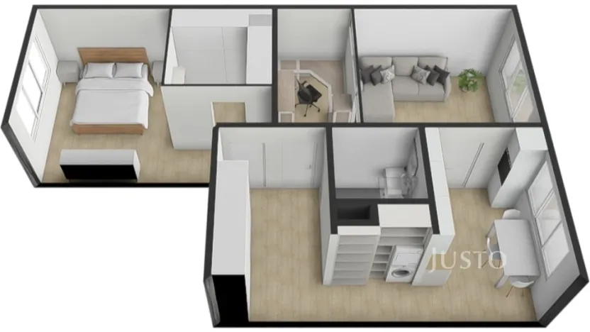 Prodej bytu 2+1, Písek - Budějovické Předměstí, Budovatelská, 66 m2