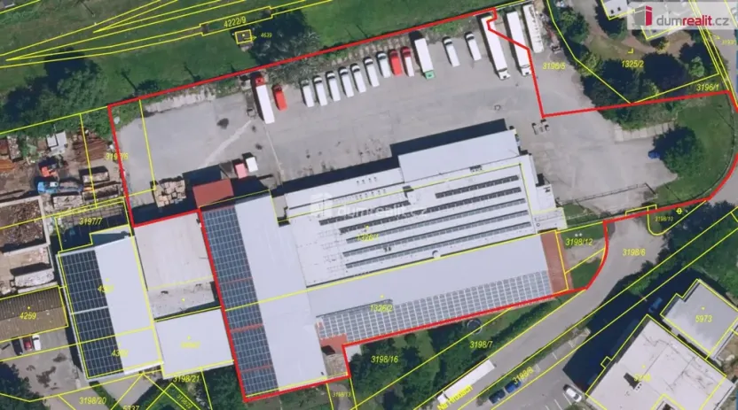 Pronájem skladu, Břeclav, Na Hrůdách, 3000 m2