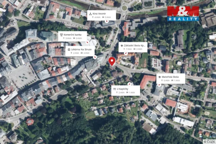 Pronájem bytu 1+kk, Trutnov - Dolní Předměstí, Maxima Gorkého, 28 m2