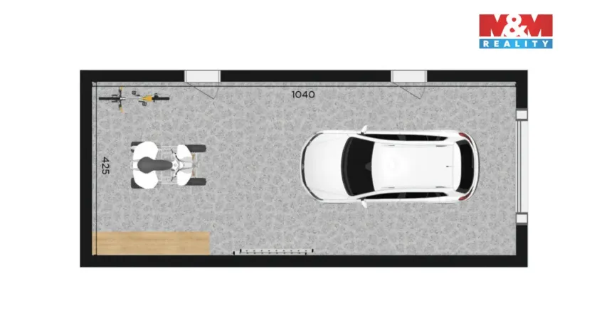 Prodej garáže, Golčův Jeníkov, Chotěbořská, 43 m2