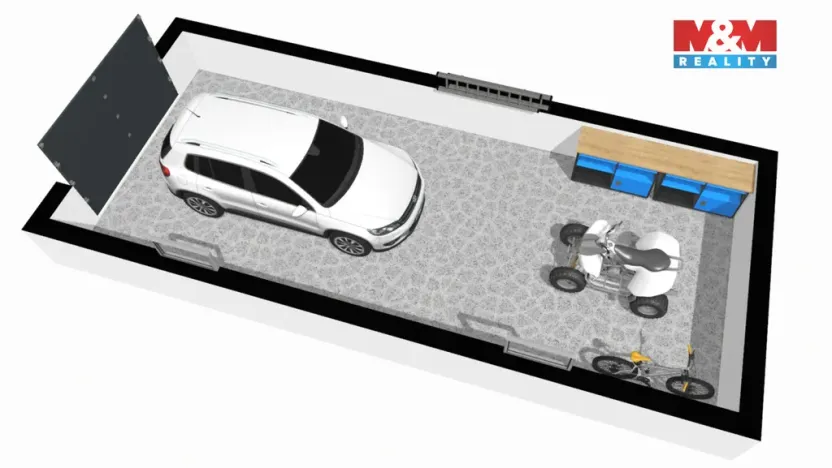 Prodej garáže, Golčův Jeníkov, Chotěbořská, 43 m2