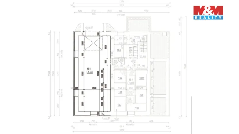Prodej garáže, Golčův Jeníkov, Chotěbořská, 43 m2