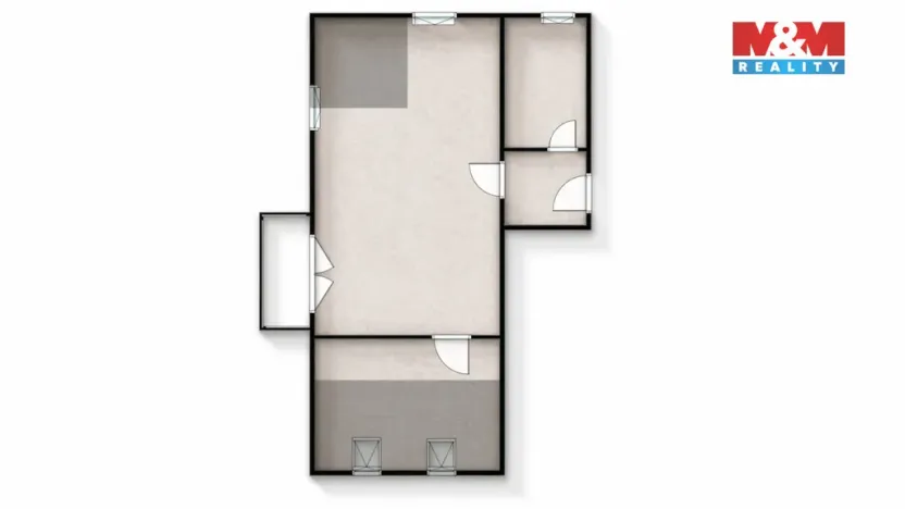 Prodej bytu 2+kk, Golčův Jeníkov, Chotěbořská, 60 m2