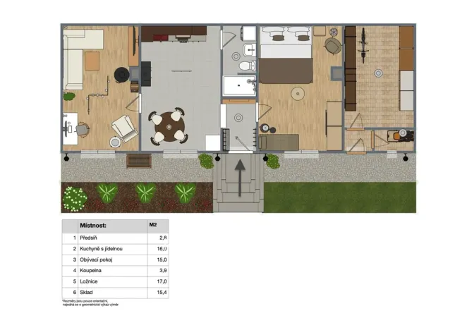 Prodej rodinného domu, Jankov - Otradovice, 70 m2