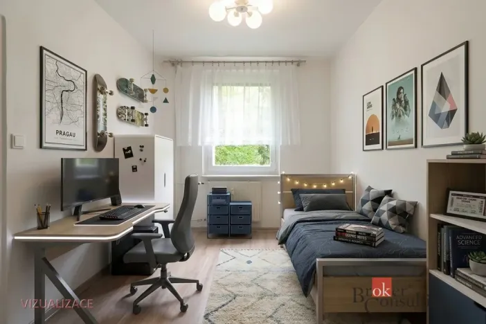 Prodej bytu 4+1, Plzeň - Bolevec, Kralovická, 66 m2