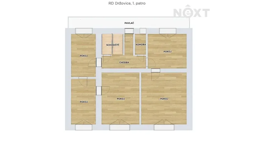 Prodej rodinného domu, Držovice, Olomoucká, 140 m2