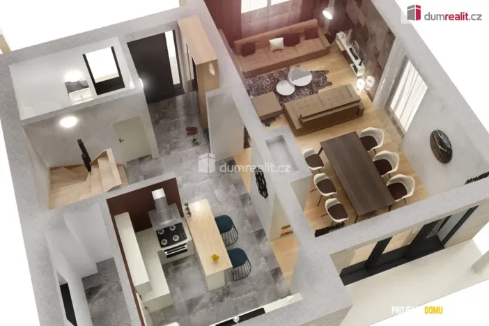 Prodej rodinného domu, Horní Němčí, 121 m2