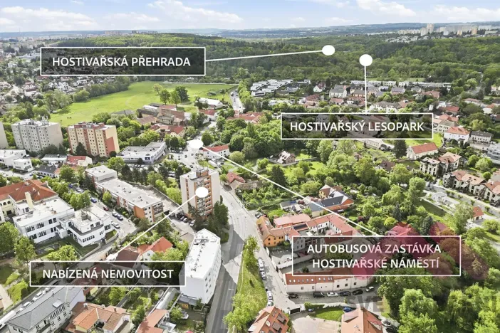 Pronájem bytu 3+1, Praha - Hostivař, Pražská, 80 m2