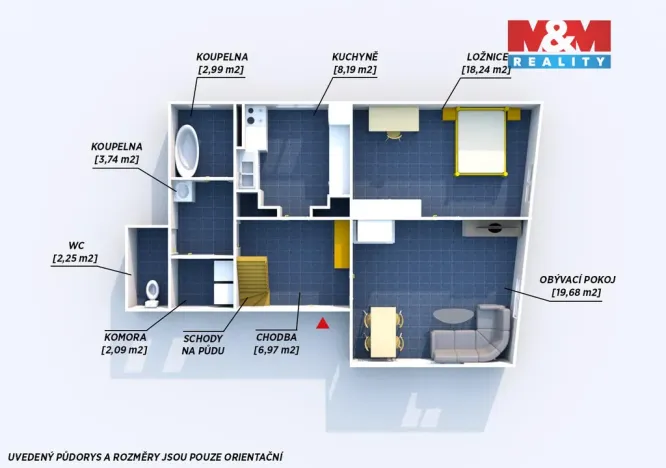 Prodej rodinného domu, Všepadly, 64 m2