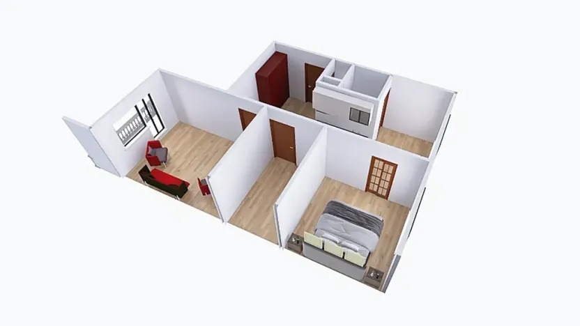 Prodej bytu 3+1, Rakovník, U Křížku, 61 m2
