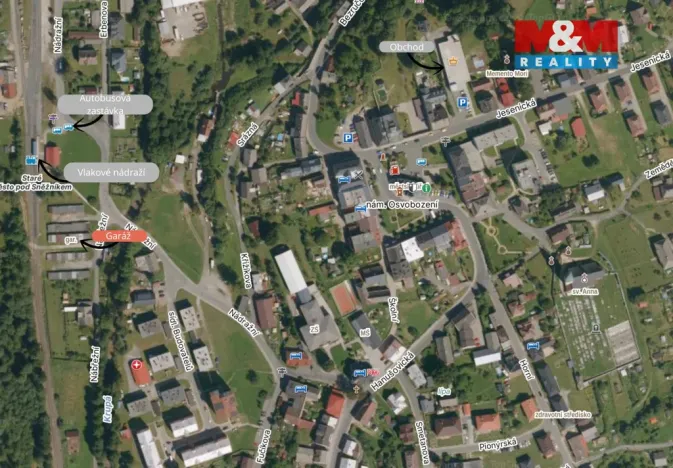 Prodej garáže, Staré Město, Nábřežní, 18 m2