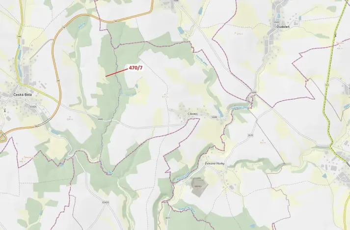 Dražba lesa, Česká Bělá, 90 m2