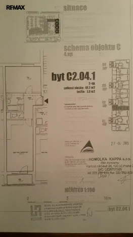 Pronájem bytu 2+kk, Praha - Kunratice, Pod Haltýřem, 52 m2
