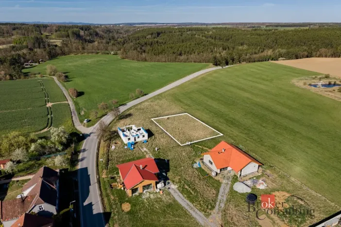 Prodej pozemku pro bydlení, Týn nad Vltavou, 892 m2