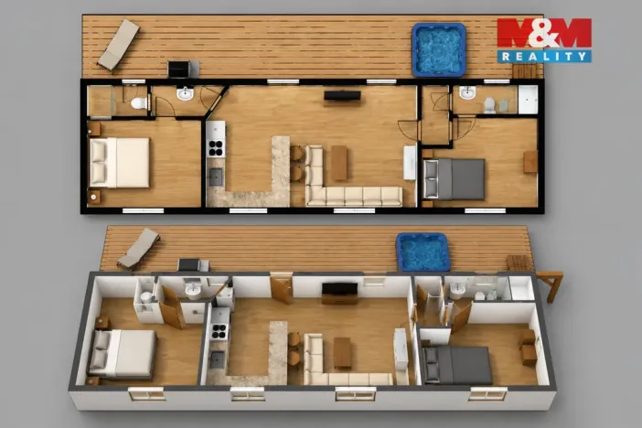 Prodej chaty, Nepoměřice, 40 m2