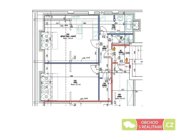 Pronájem bytu 2+kk, Heřmanův Městec, Masarykovo náměstí, 66 m2